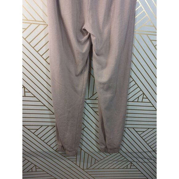 Brandy Melville Women's Rosa Sweatpants Joggers Fleece Pink Tan Size S/M READ - Picture 7 of 7